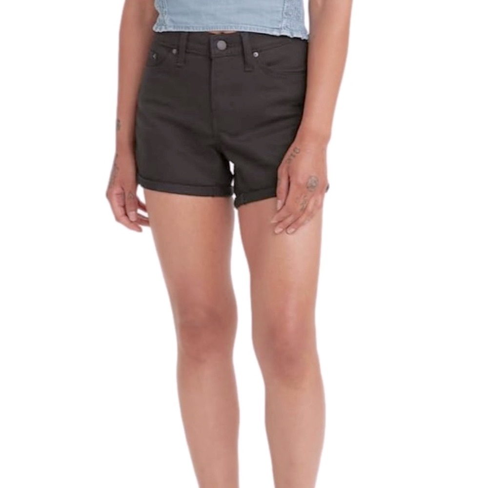 Levi’s Women's Black Denim Shorts
